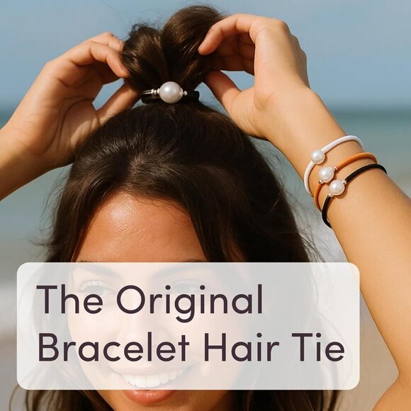 Hair Ties for Women Synthetic Rubber No-Damage Bracelet Styles for Ponytail main image 9